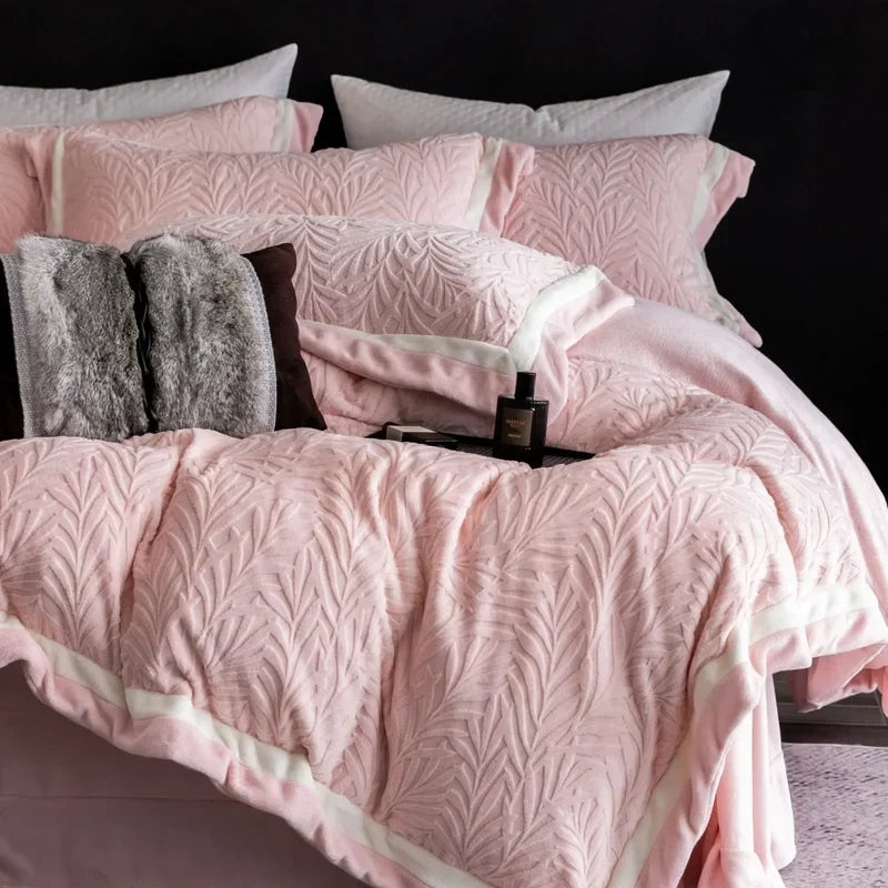 Bedding Set Silky Milk Fiber Hypoallergenic & Machine Washable