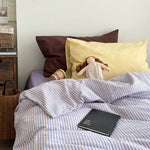Bedding Set Washed Linen Duvet Cover & Pillowcases