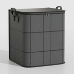 Bedding Storage Bag Double Zipper Dust Protection Foldable Design