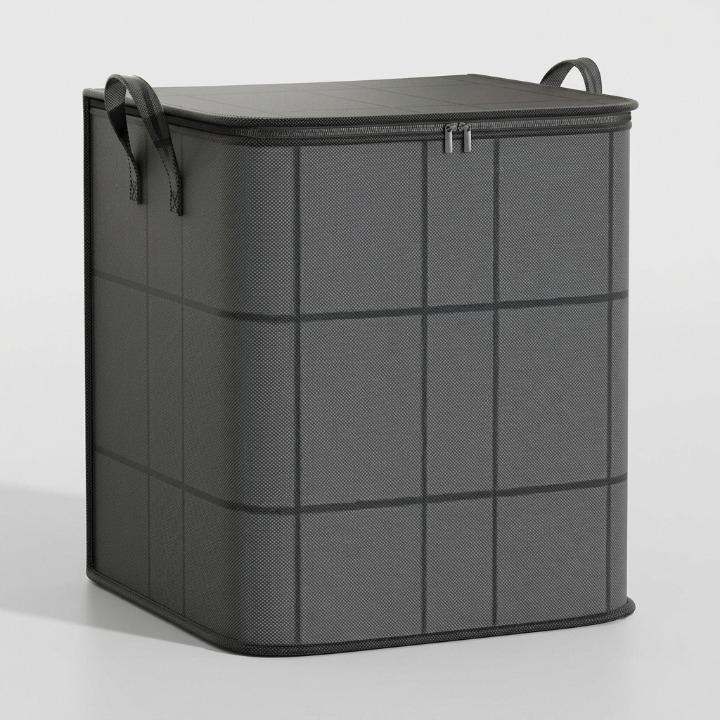 Bedding Storage Bag Double Zipper Dust Protection Foldable Design