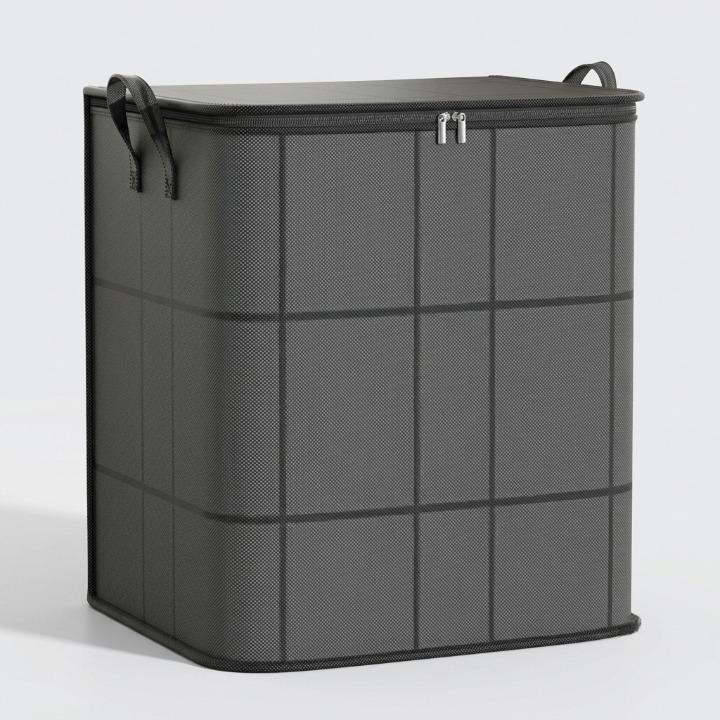 Bedding Storage Bag Double Zipper Dust Protection Foldable Design