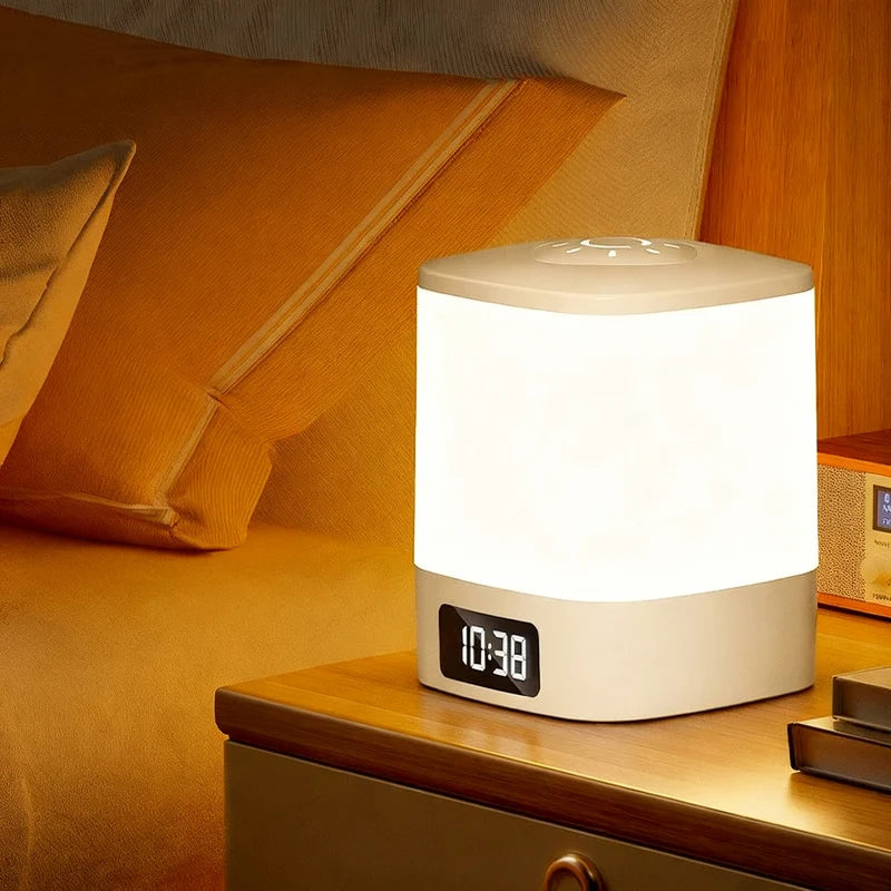 Bedside Lamp Touch Control With Optional Clock Display