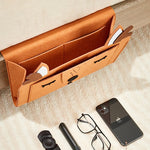 Bedside Organizer Felt Hanging Multi-Pocket Storage For Tablets & Books