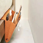 Bedside Organizer Felt Hanging Multi-Pocket Storage For Tablets & Books