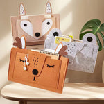 Bedside Organizer Felt Hanging Multi-Pocket Storage For Tablets & Books