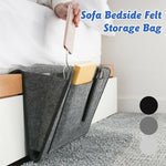 Bedside Storage Caddy Polyester Felt & Multiple Pockets