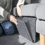 Bedside Storage Caddy Polyester Multi-Compartment Space-Saving