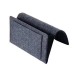 Bedside Storage Caddy Polyester Multi-Compartment Space-Saving