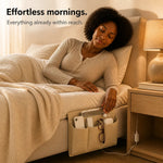 Bedside Storage Organizer Under-Mattress Felt Multiple Pockets