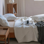 Bedspread Set 100% Cotton Full Coverage 3 Piece