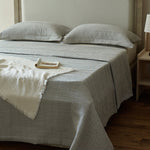 Bedspread Set Quilted Patchwork Cotton Blend