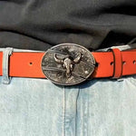 Belt Buckle Western Design Hidden EDC Tool Zinc Alloy