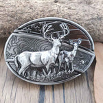 Belt Buckle Western Design Hidden EDC Tool Zinc Alloy
