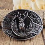 Belt Buckle Western Design Hidden EDC Tool Zinc Alloy