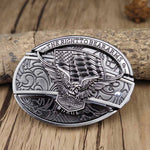 Belt Buckle Western Design Hidden EDC Tool Zinc Alloy
