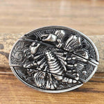 Belt Buckle Western Design Hidden EDC Tool Zinc Alloy