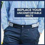 Belt Buckleless Adjustable Set of 2