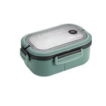Bento Lunchbox Two-Tier Fork & Spoon Included