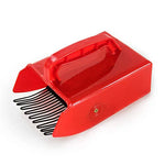 Berry Picker Comb Metal Tines Built-In Basket Ergonomic Handle