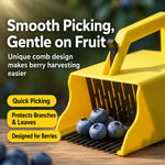 Berry Picker Comb-Style Rake Built-In Collection Box Lightweight PLA