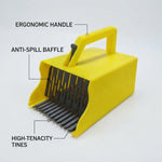 Berry Picker Comb-Style Rake Built-In Collection Box Lightweight PLA
