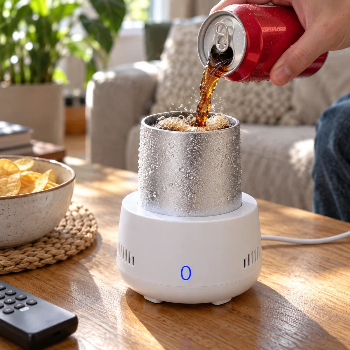 Beverage Cooler Rapid Cooling USB-C Powered