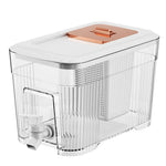 Beverage Dispenser Fridge-Friendly 1.6 Gallon Push Tap