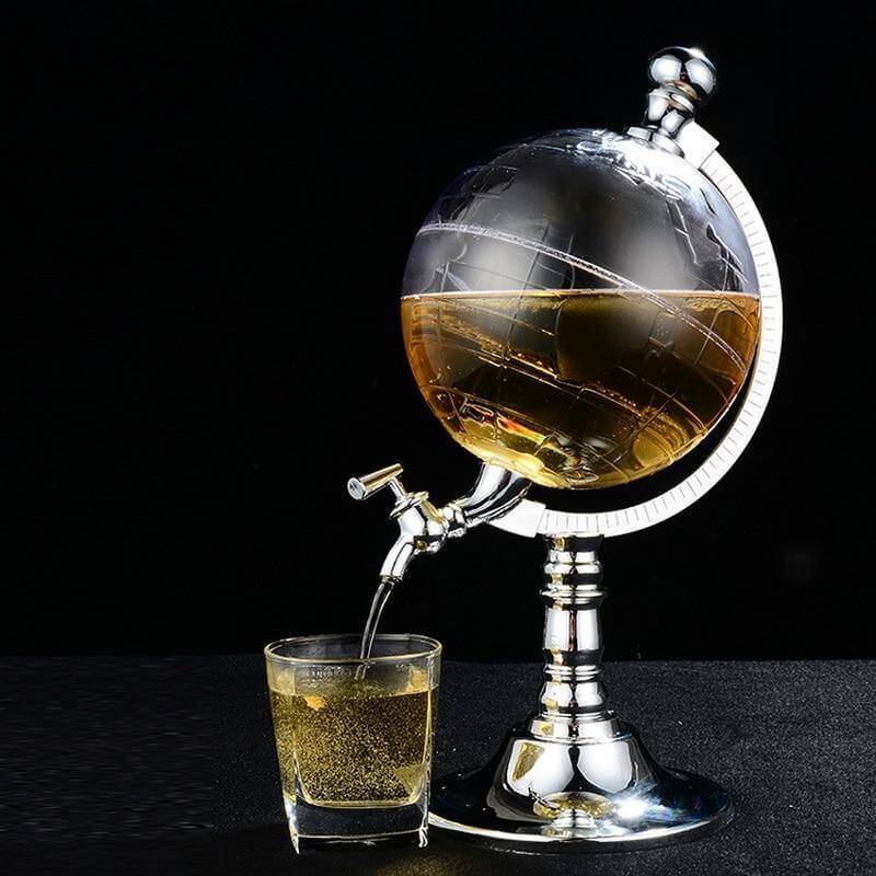 Beverage Dispenser Globe Design Tap Spout 118 Fl Oz