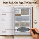 Bible Study Companion Illustrated 66-Book Reference Faux-Leather Hardcover