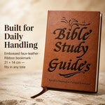 Bible Study Companion Illustrated 66-Book Reference Faux-Leather Hardcover