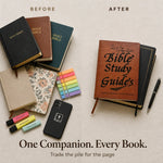 Bible Study Companion Illustrated 66-Book Reference Faux-Leather Hardcover