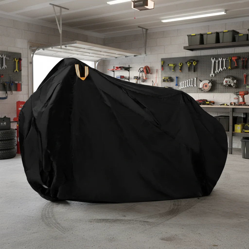 Bicycle Cover Water-Repellent UV-Resistant Reflective Details