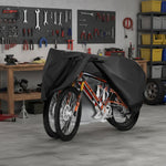 Bicycle Cover Water-Repellent UV-Resistant Reflective Details