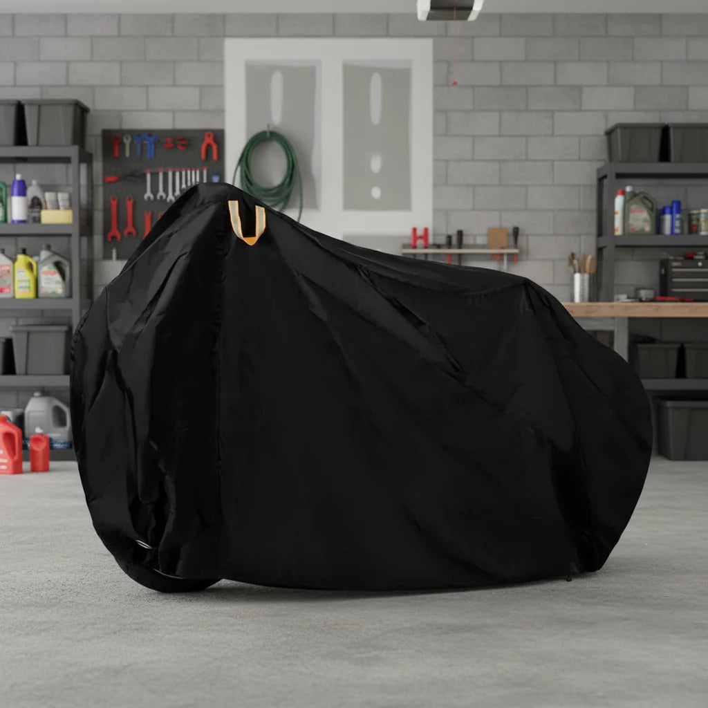 Bicycle Cover Water-Repellent UV-Resistant Reflective Details