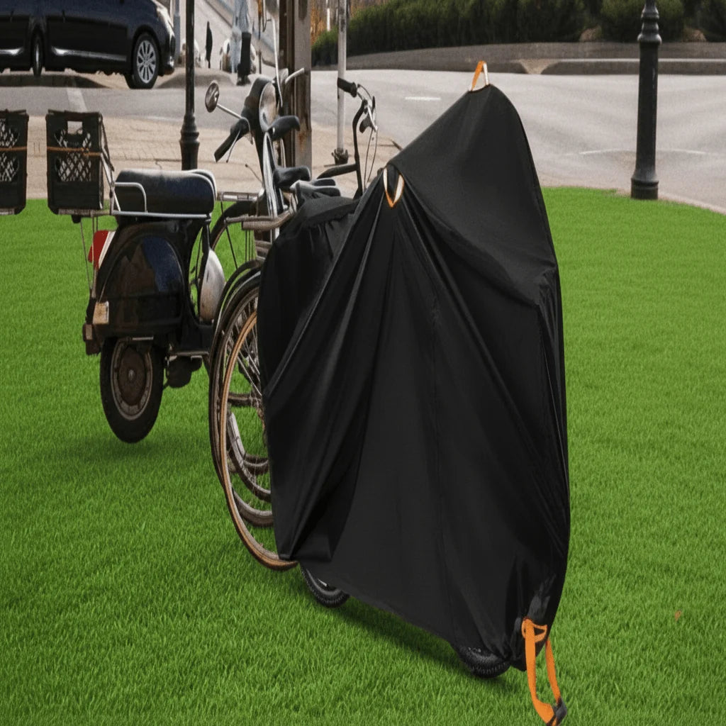 Bicycle Cover Water-Repellent UV-Resistant Reflective Details
