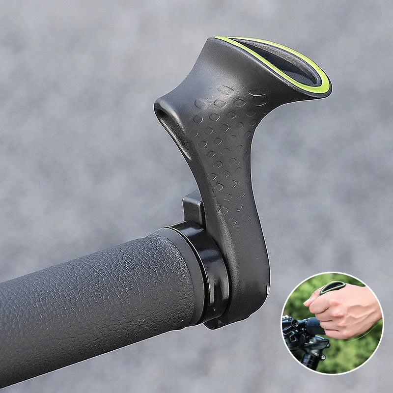 Bicycle Grips Ergonomic O-Shape Non-Slip Carbon Nylon
