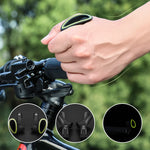 Bicycle Grips Ergonomic O-Shape Non-Slip Carbon Nylon