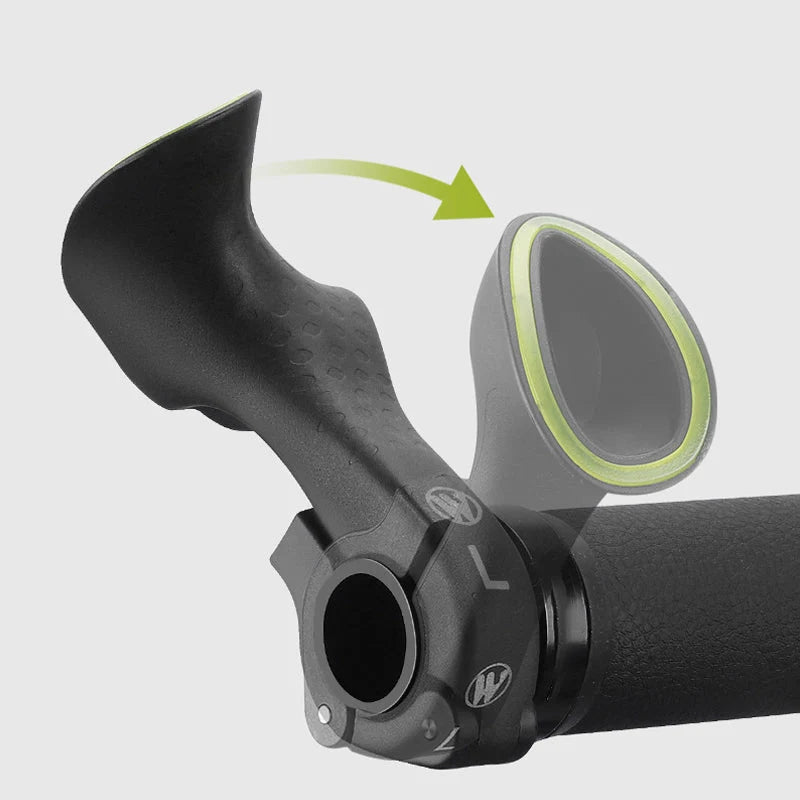 Bicycle Grips Ergonomic O-Shape Non-Slip Carbon Nylon