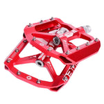 Bicycle Pedals Aluminum Alloy Anti-Skid Replaceable Steel Pins