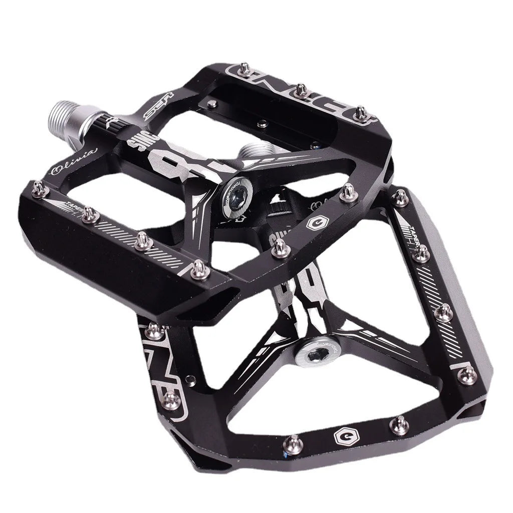 Bicycle Pedals Aluminum Alloy Anti-Skid Replaceable Steel Pins