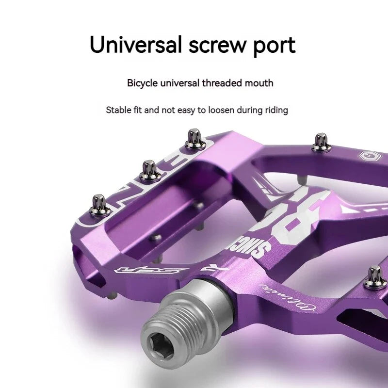 Bicycle Pedals CNC Aluminum Anti-Skid Studs