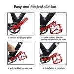 Bicycle Pedals CNC Aluminum Anti-Skid Studs
