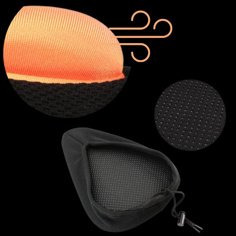 Bicycle Seat Cushion Gel Foam Padded Breathable Non-Slip
