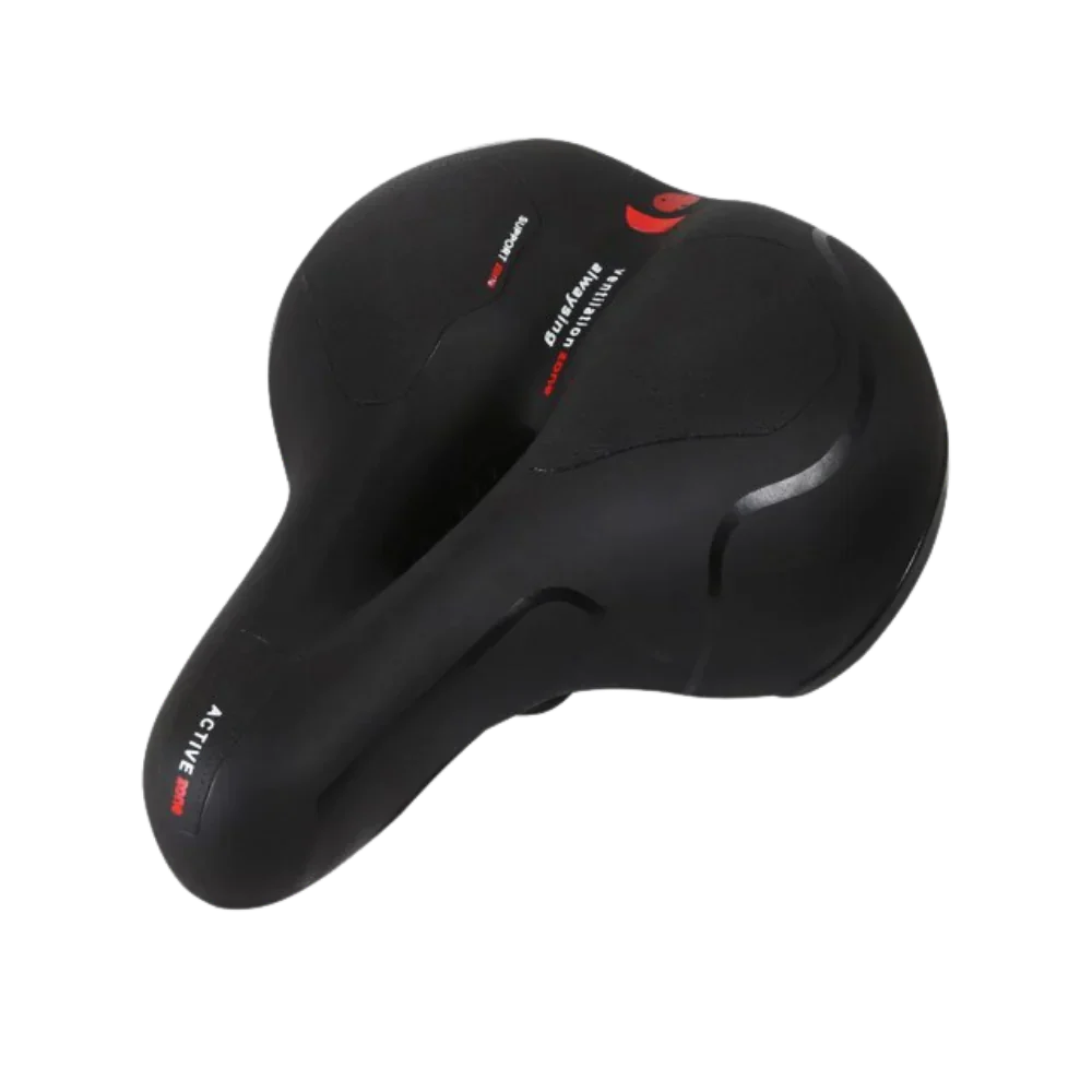 Bicycle Seat Ergonomic High-Density Foam Microfiber Leather