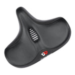 Bicycle Seat Gel & Memory Foam Shock-Absorbing Ventilated