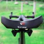 Bicycle Seat Gel & Memory Foam Shock-Absorbing Ventilated
