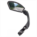 Bike Handlebar Mirrors HD Flat Glass 360° Adjustable Foldable Pair