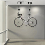 Bike Hoist Ceiling-Mounted Smooth Pulley 132 lb Capacity