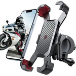 Bike & Motorcycle Phone Mount 360° Rotation One-Click Locking