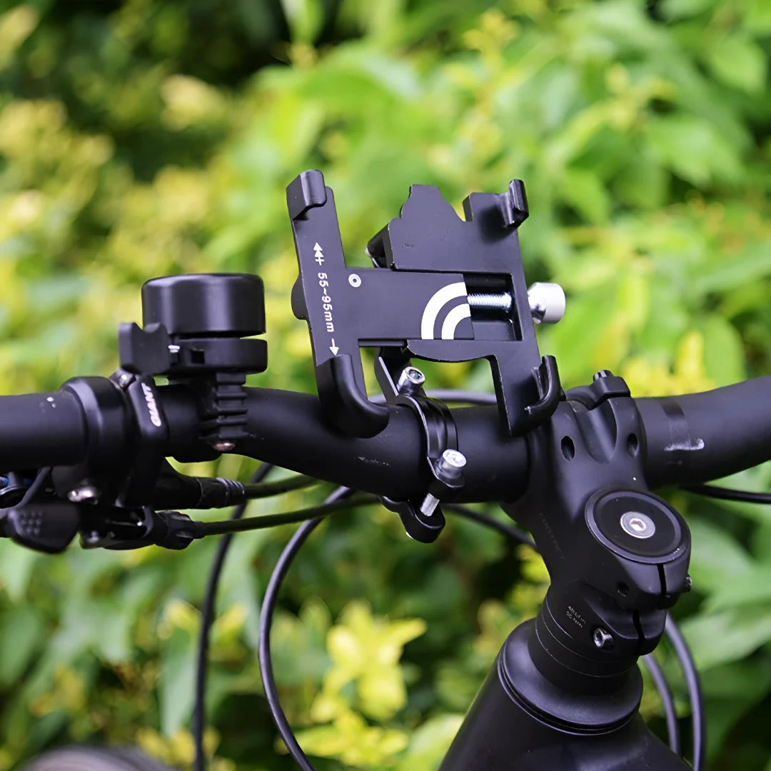 Bike Phone Mount 360 Degree Rotatable Anti-Slip Clamp